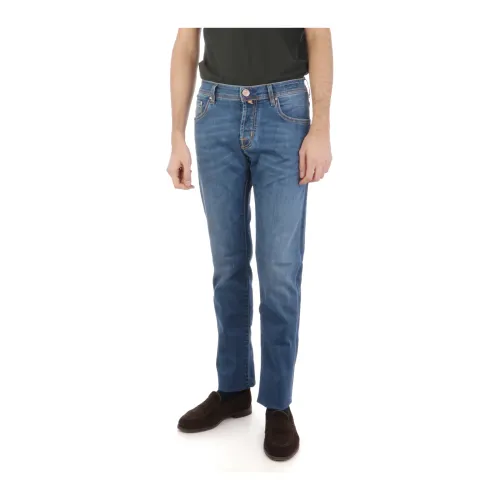 Jacob Cohën , 7 Pocket Jeans ,Blue male, Sizes: