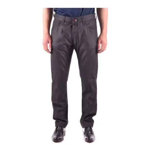 Jacob Cohën , Classic Straight Jeans ,Gray male, Sizes: