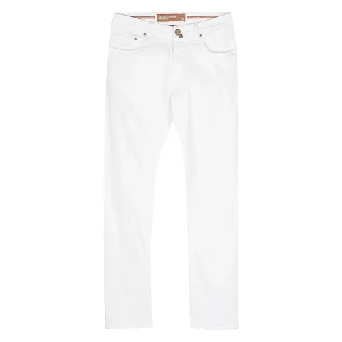 Jacob Cohën , Handmade Bard Jeans with Japanese Fabrics ,White male, Sizes: