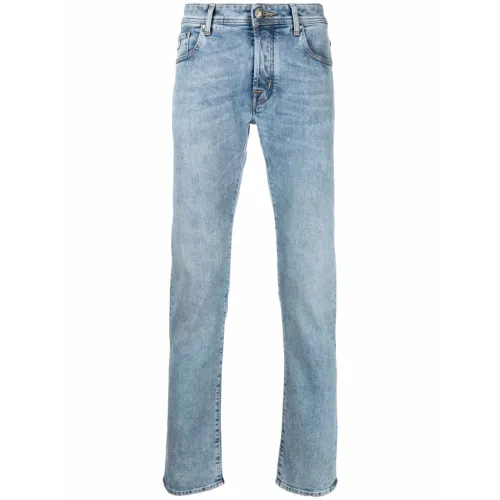 Jacob Cohën , Handmade Italian Jeans J688 ,Blue male, Sizes: