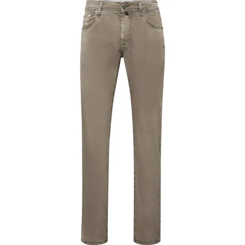 Jacob Cohën , Straight Denim Jeans ,Gray male, Sizes: