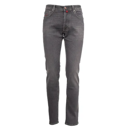 Jacob Cohën , Straight Jeans ,Gray male, Sizes: