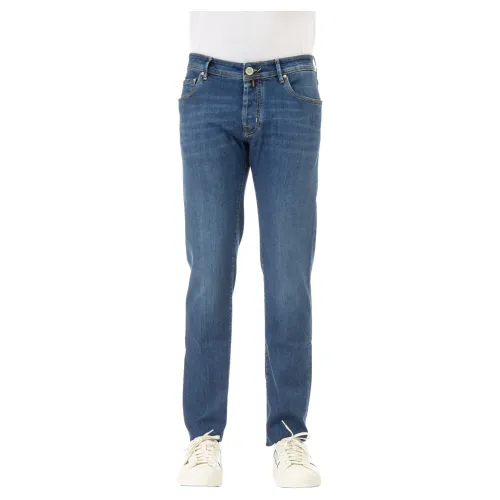 Jacob Cohën , Tailoring Diamond Edition Denim Jeans ,Blue male, Sizes: