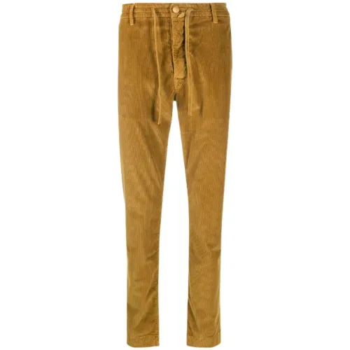 Jacob Cohën , Timeless Corduroy Comfort Pants ,Brown male, Sizes:
