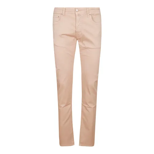 Jacob Cohën , Upgrade Your Denim Look with Slim-fit Jeans ,Pink male, Sizes: