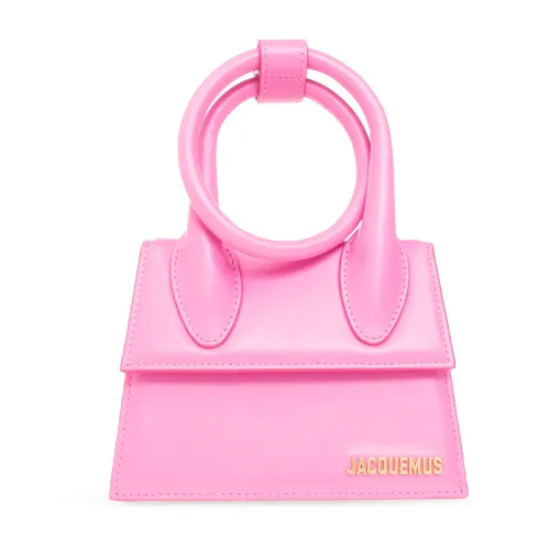 Jacquemus , ‘Le Chiquito Noeud’ shoulder bag ,Pink female, Sizes: ONE SIZE