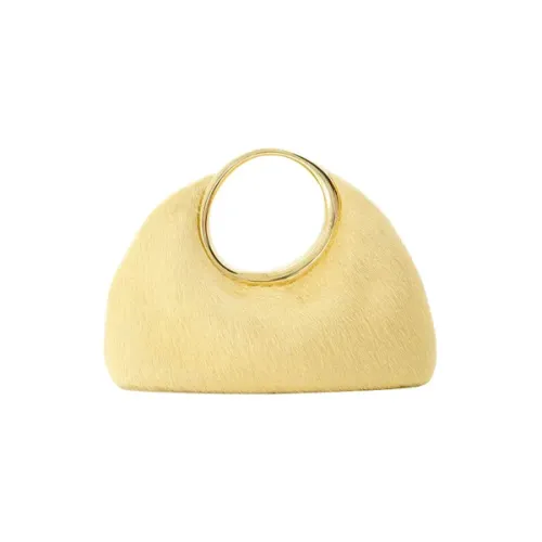 Jacquemus , Leather handbags ,Yellow female, Sizes: ONE SIZE