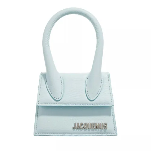 Jacquemus Tote Bags - Le Chiquito Top Handle Bag Leather - blue - Tote Bags for ladies