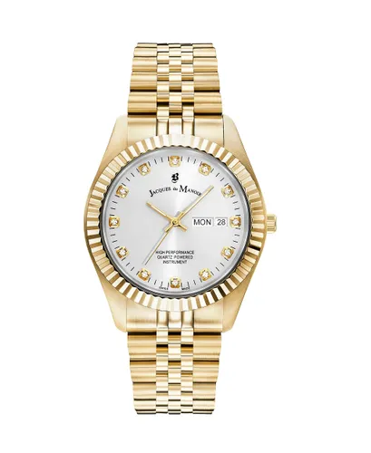 Jacques Du Manoir Ladies Inspiration Gold Watch JWG00308