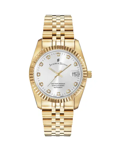 Jacques Du Manoir NRO.11 Ladies Inspiration Gold Watch