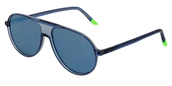 Jaguar 37254 Polarized 4822 Men's Sunglasses Blue Size 60