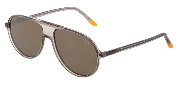 Jaguar 7254 Polarized 4820 Men's Sunglasses Brown Size 60