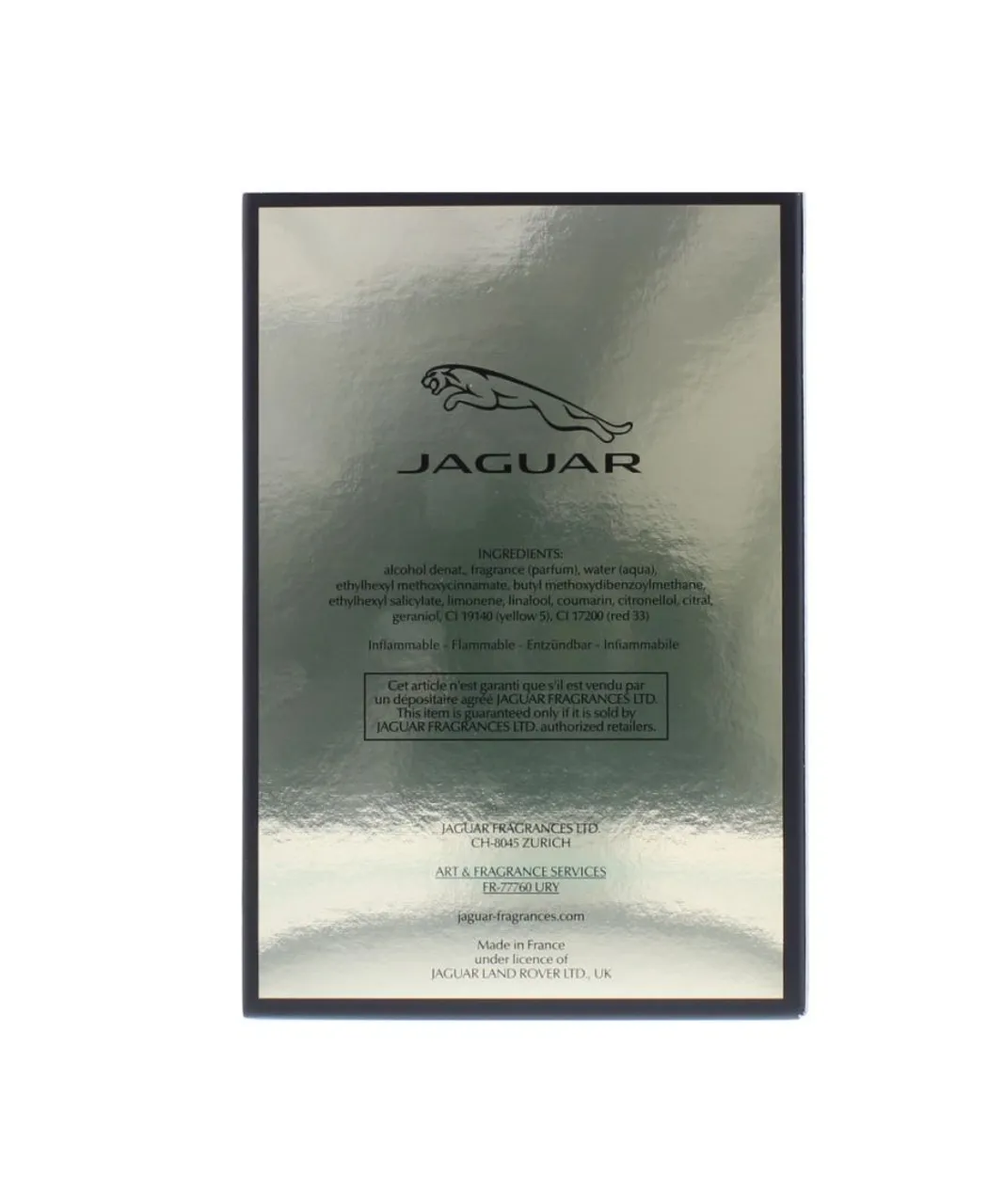 Jaguar Mens Classic Gold Eau de Toilette 100ml - Apple - One Size