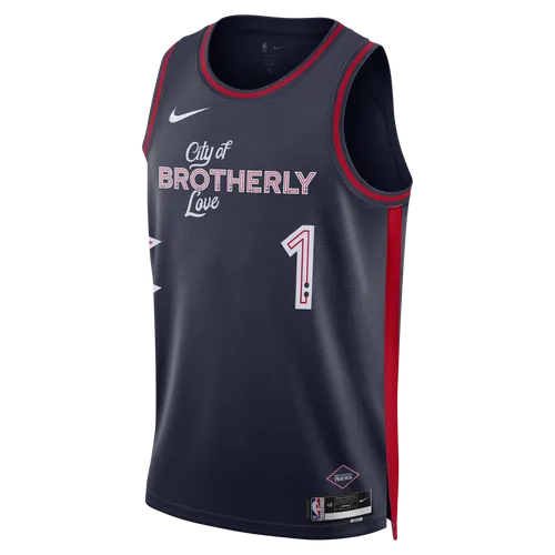 James Harden Philadelphia 76ers City Edition 2023/24 Men's Nike Dri-FIT NBA Swingman Jersey - Blue - Polyester