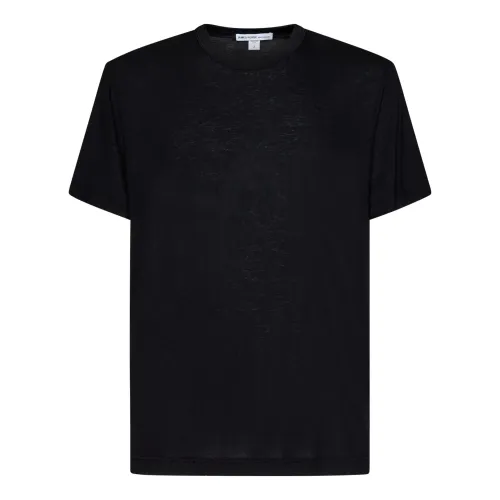James Perse , James Perse T-shirts and Polos Black ,Black male, Sizes: