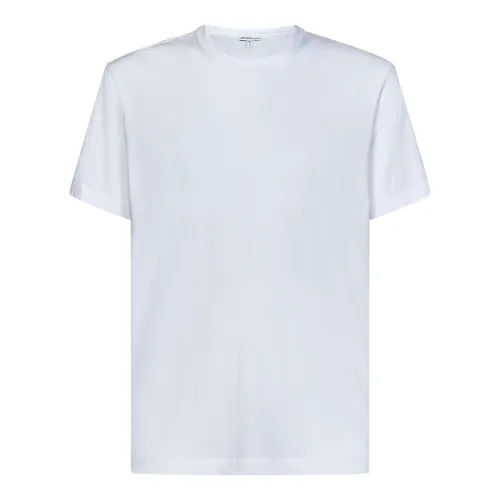 James Perse , James Perse T-shirts and Polos White ,White male, Sizes: