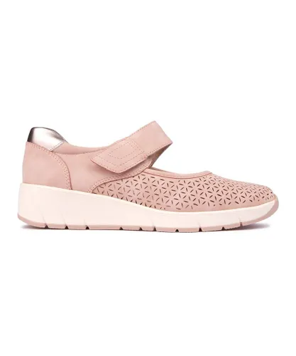 Jana Womens Comfort Shoes - Pink