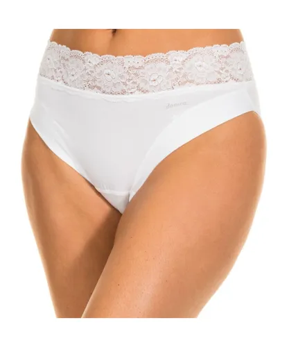 Janira Womens Dolce Waist briefs elastic and breathable fabric 1031786 women - White