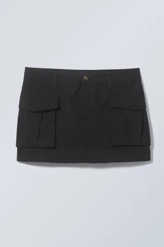 Janis Utility Mini Skirt - Black