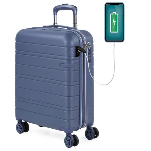 JASLEN - Rigid Cabin Suitcase Travel Small Suitcase with