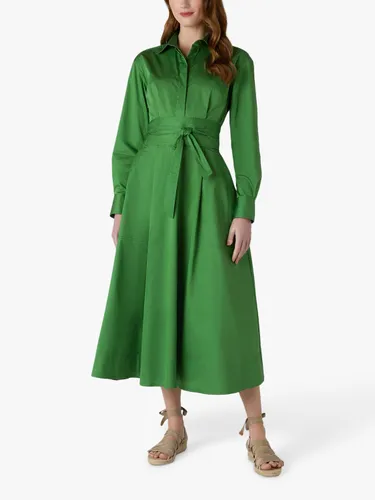 Jasper Conran London Jasper Conran Blythe Shirt Midi Dress - Green - Female