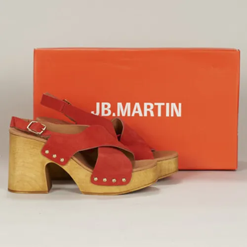 JB Martin  AIMEE  women's Clogs (Shoes) in Orange
