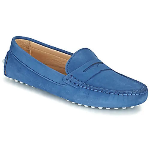 JB Martin  CHARME  women's Loafers / Casual Shoes in Blue