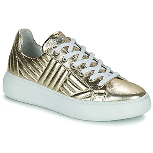 JB Martin  FIABLE  women's Shoes (Trainers) in Gold