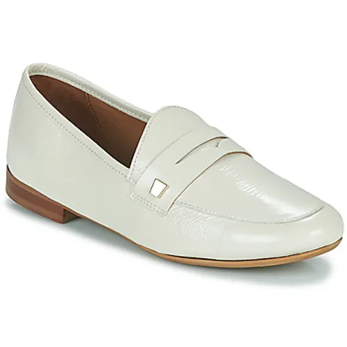 JB Martin  FRANCHE SOFT  women's Loafers / Casual Shoes in White