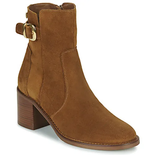 JB Martin  PAPRIKA  women's Low Ankle Boots in Brown