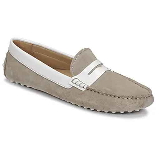 JB Martin  TABATA  women's Loafers / Casual Shoes in Beige