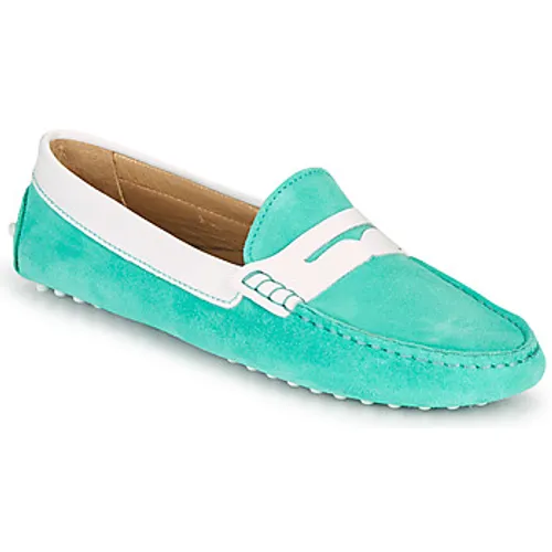 JB Martin  TABATA  women's Loafers / Casual Shoes in Blue