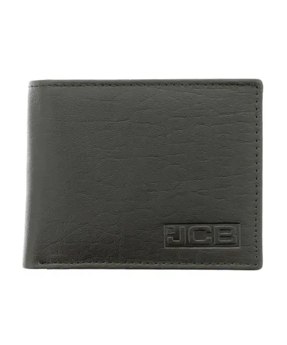 JCB Mens Wallet 51 Leather Rfid Protected Zip Compartment black Leather (archived) - One Size