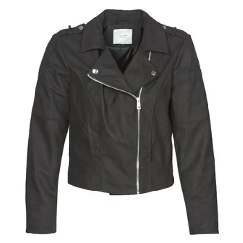 JDY  JDYNEW PEACH  women's Leather jacket in Black