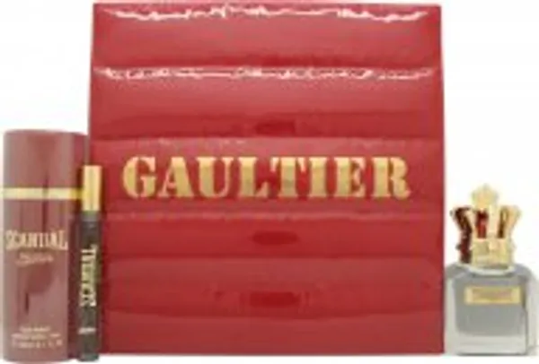 Jean Paul Gaultier Scandal Pour Homme Gift Set 50ml EDT + 150ml Deodorant Spray + 10ml EDT