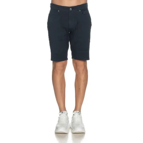 Jeckerson , Casual Shorts ,Blue male, Sizes: