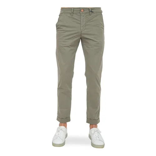 Jeckerson , Cropped Trousers ,Green male, Sizes: