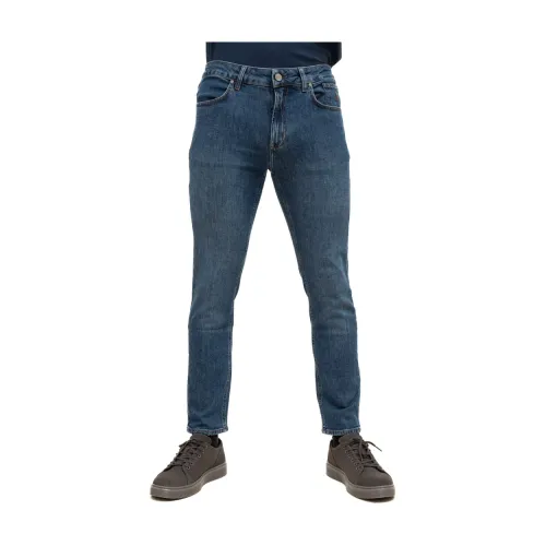 Jeckerson , Dark Denim Mens Jeans ,Blue male, Sizes: