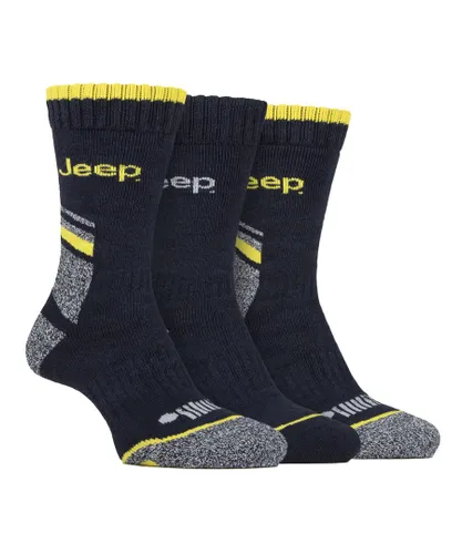 Jeep Mens Heavy Duty Work Socks with Arch Support
