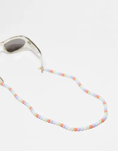 Jeepers Peepers candy bead sunglasses chain in multi