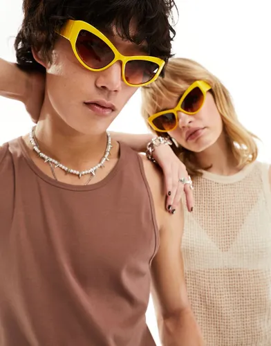 Jeepers Peepers racer sunglasses in yellow