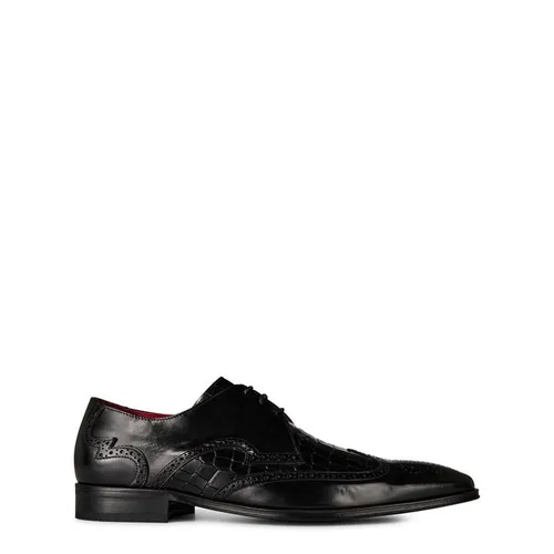 JEFFERY WEST Scarface Leather Oxford Shoes - Black