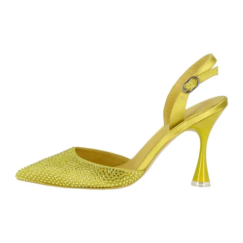 Jeffrey Campbell , Chanel Pumps - Elevate Your Shoe Game ,Yellow female, Sizes: