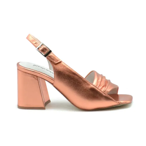Jeffrey Campbell , Elevate Your Summer Style with High Heel Sandals ,Pink female, Sizes: