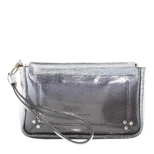 Jerome Dreyfuss Clutches - Clap M - silver - Clutches for ladies