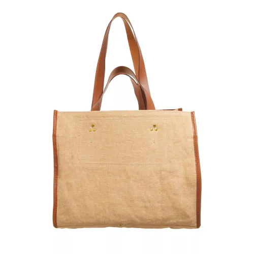 Jerome Dreyfuss Shopping Bags - Leon M - beige - Shopping Bags for ladies