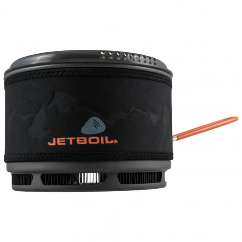 Jetboil - 1.5L Ceramic FluxRing Cook Pot Carbon - Pot size 1,5 l, black