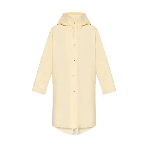 Jil Sander , Hooded Coat ,Yellow female, Sizes: