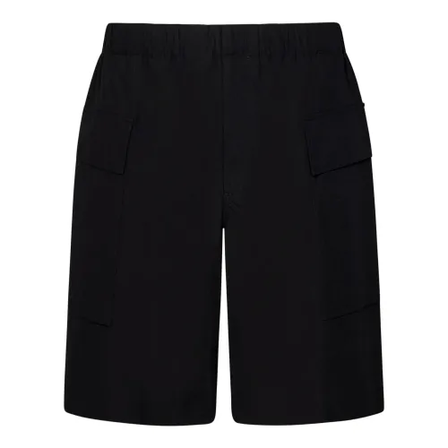 Jil Sander , Mens Clothing Shorts Black Ss24 ,Black male, Sizes:
