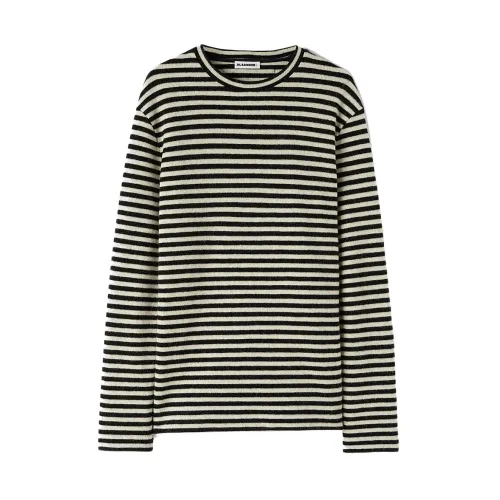Jil Sander , Striped T-Shirt ,Multicolor male, Sizes: